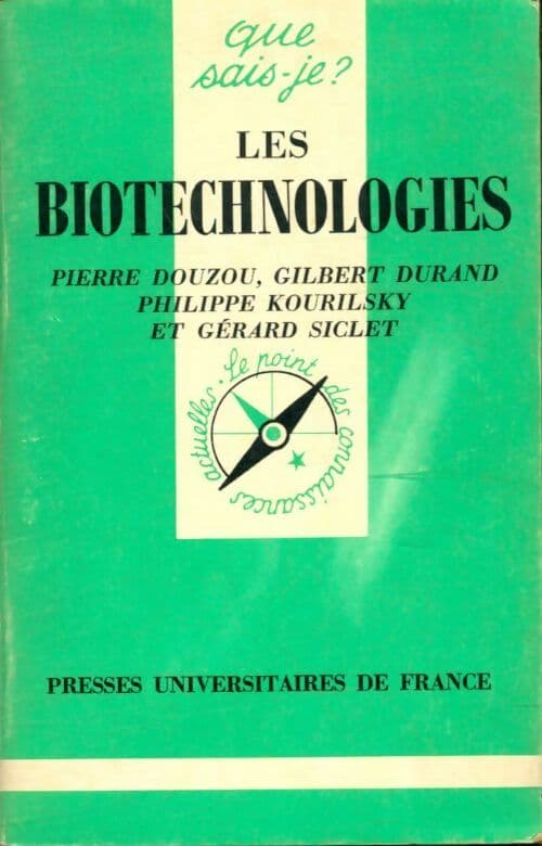 Les biotechnologies - Collectif