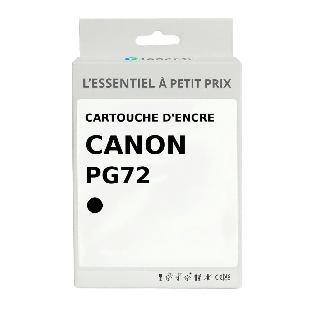 Cartouche d'encre compatible Canon PGI72 Noir photo