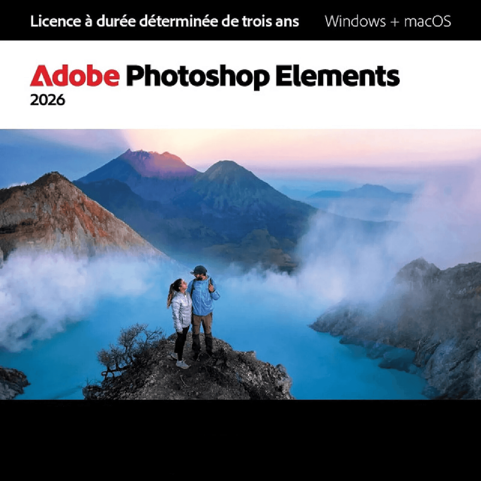 Adobe Photoshop Elements 2026 | 2 PC ou MAC | 3 Ans | Téléchargement