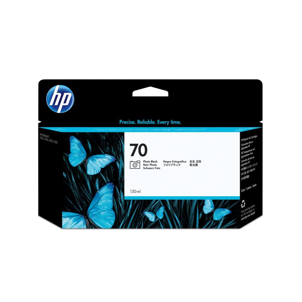 Cartouche d'encre HP 70 Noir photo