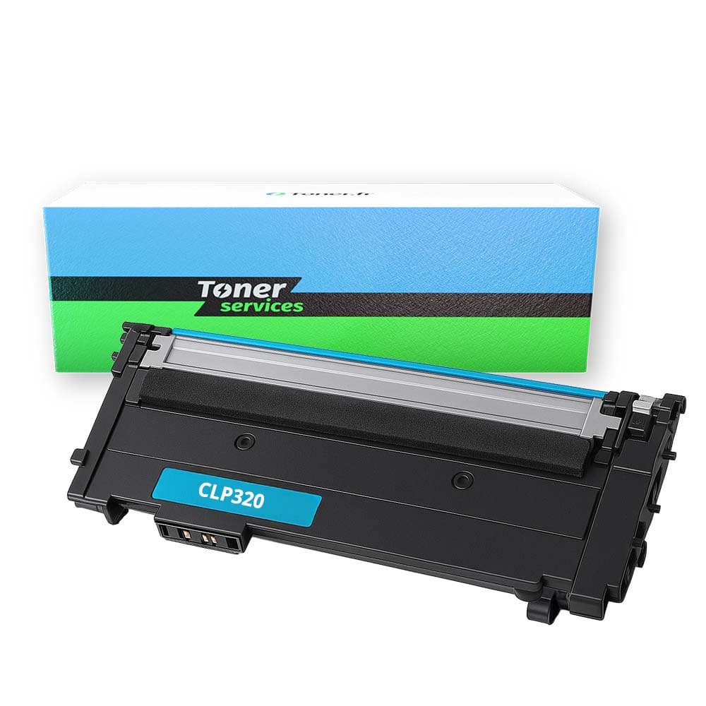 Toner compatible Samsung CLP320 Cyan